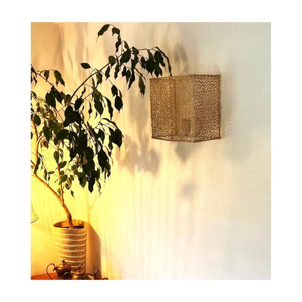 CAROLD STEVENS - Aplique Cuadrado Tejida