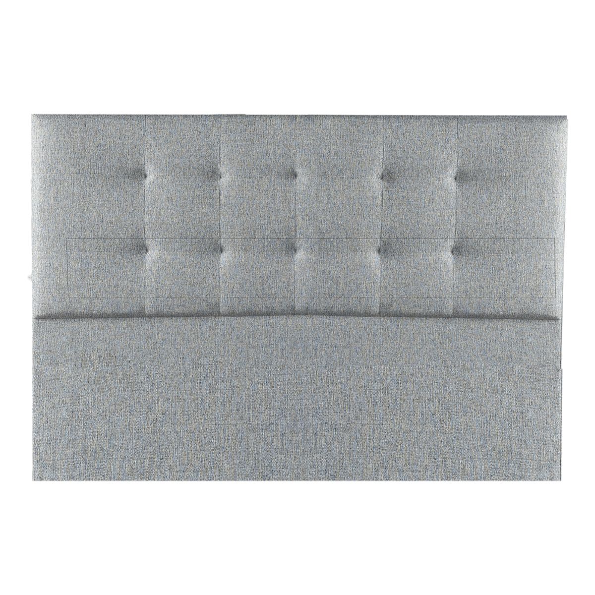 SIMMONS - Cama Europea Dreamer 2 Plazas respaldo Tignes plata