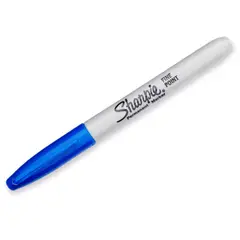 SHARPIE - LAPIZ MARCADOR FINO AZUL