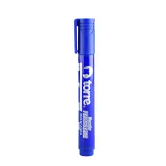 TORRE - LAPIZ MARCADOR PLUMON GRUESO PERMANENTE AZUL