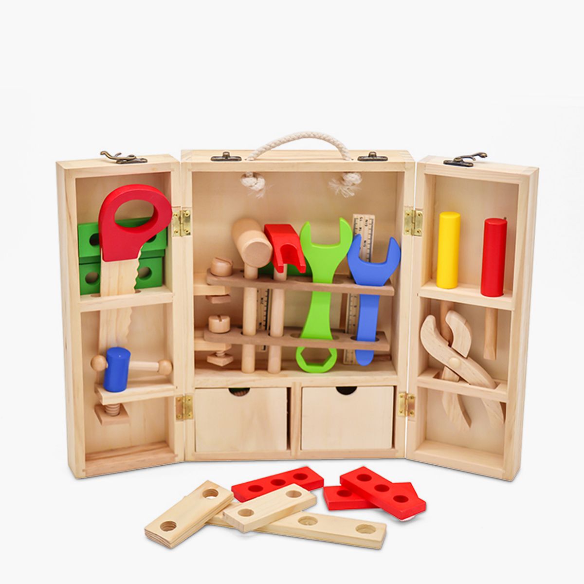 FORM DESIGN - Maleta de Herramientas Infantil de Madera Pablo Multicolor Form