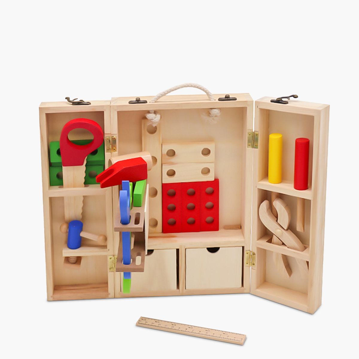 FORM DESIGN - Maleta de Herramientas Infantil de Madera Pablo Multicolor Form