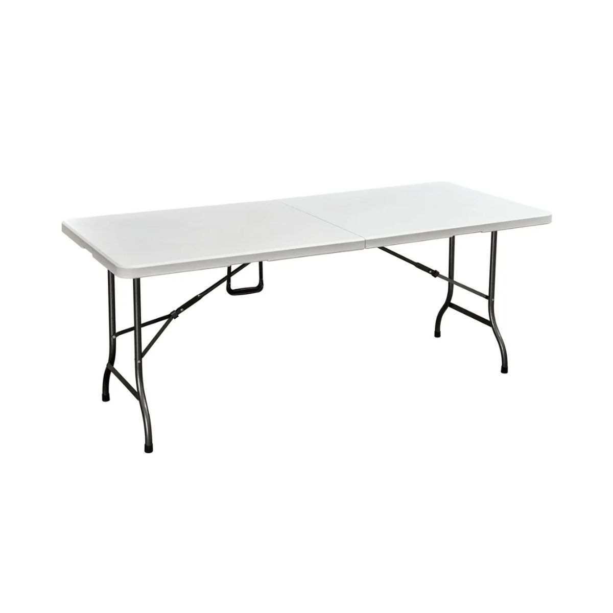 GENERICO - Mesa Plegable 1.8 Mts Tipo Maleta Portatil Camping Jardin