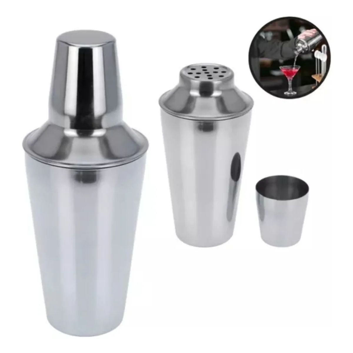 CUINER - Coctelera De Acero Inoxidable 500ml Cuiner