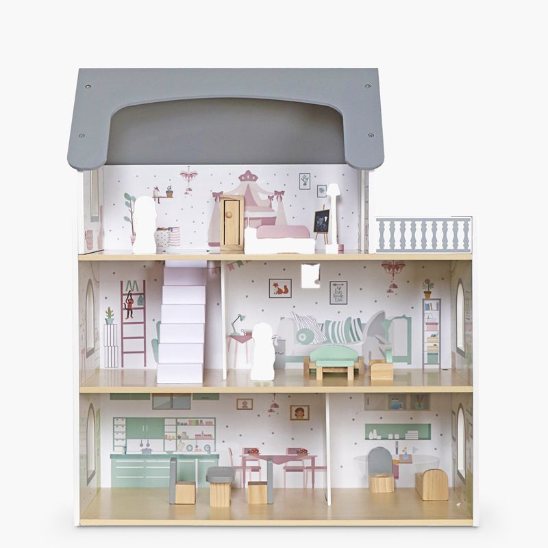 FORM DESIGN - Casita de Muñecas Infantil de Madera Dana Multicolor Form
