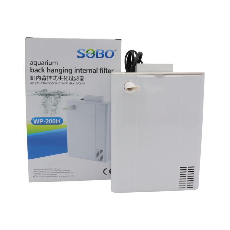 GENERICO - Filtro Interno Sobo  Wp-200h 200l/h Peceras Acuarios