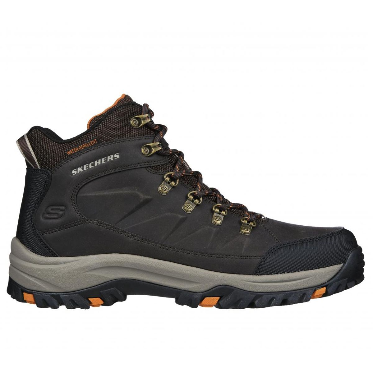 SKECHERS - Zapatillas Hombre Relment Dagget Café Skechers