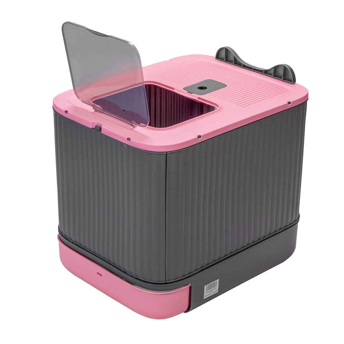 MUNDO ONLINE - Arenero Cerrado con Bandeja 2 puertas, Baño Gatos luz y Pala