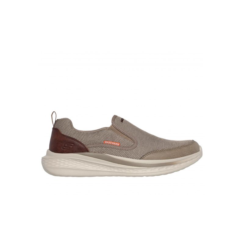 SKECHERS - Zapatillas Hombre Slade Beige HK Skechers