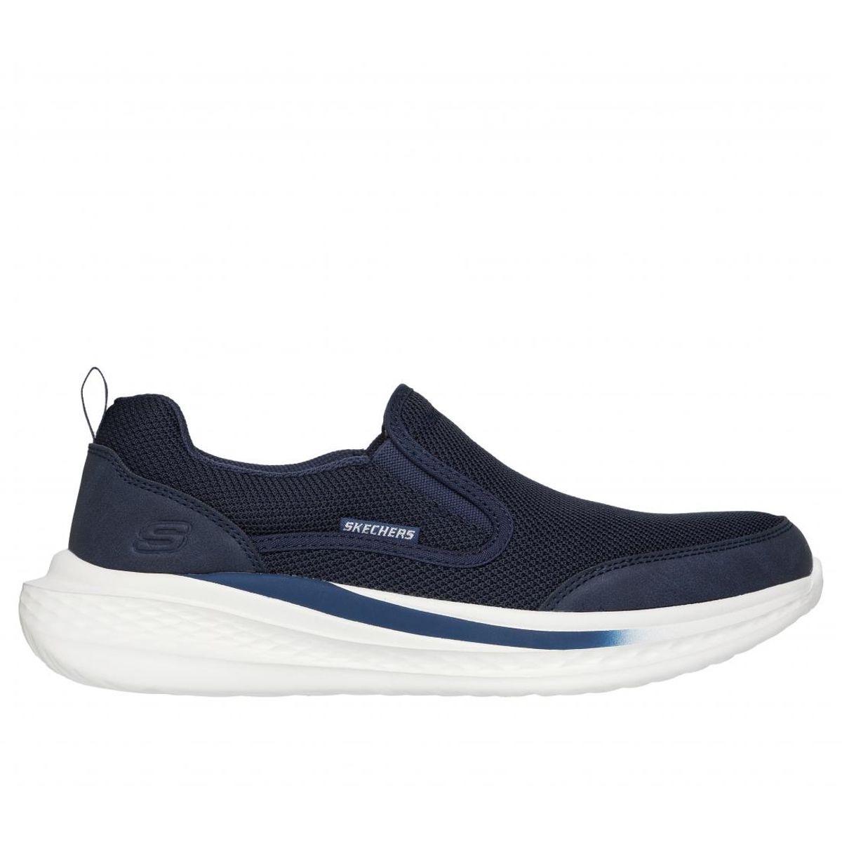SKECHERS - Zapatillas Hombre Slade Azul NY Skechers