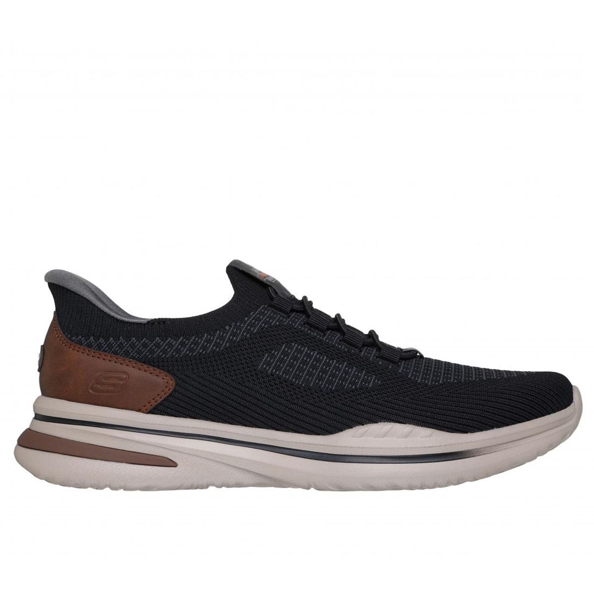 SKECHERS - Zapatillas Hombre Slip-ins Norlan BLK Negro Skechers