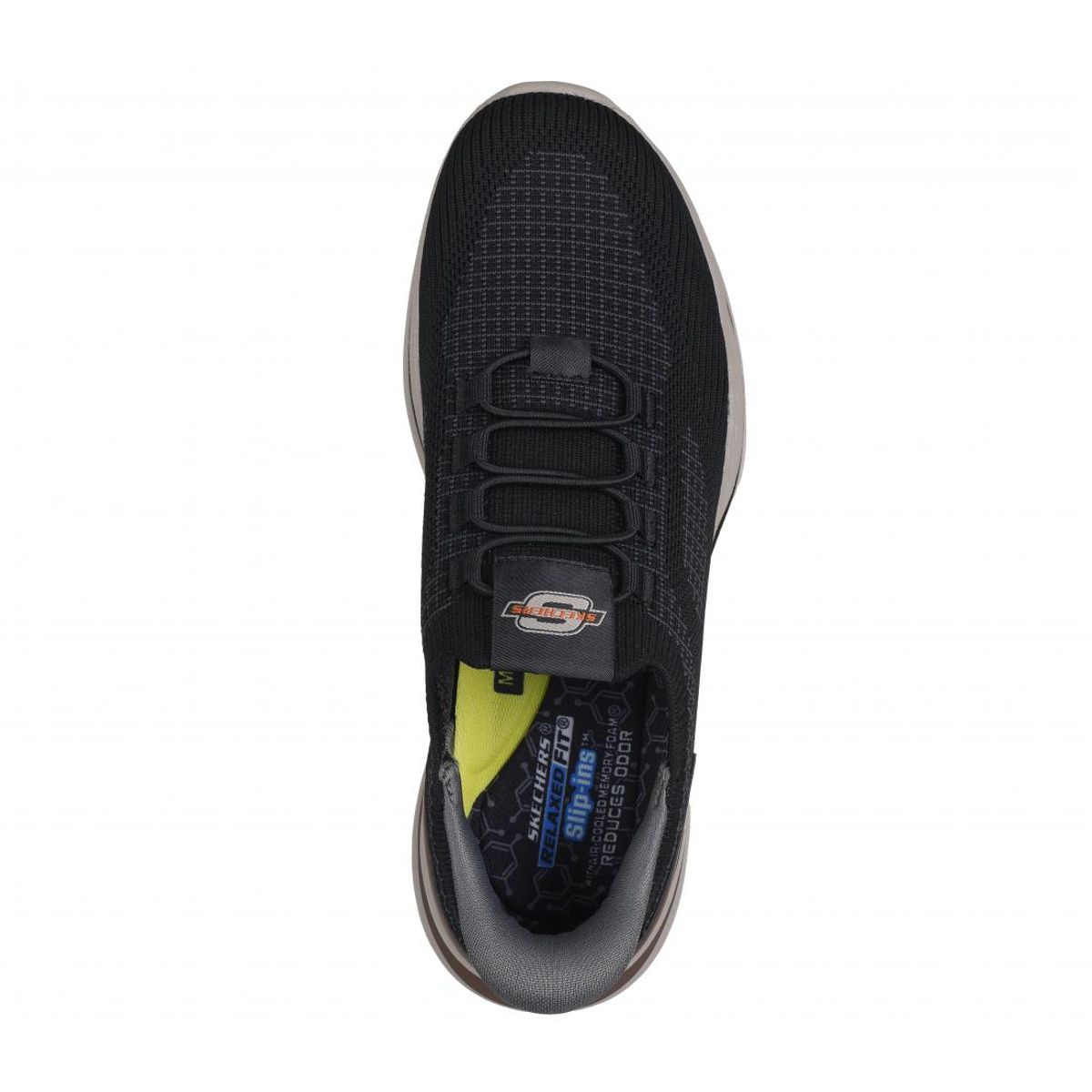 SKECHERS - Zapatillas Hombre Slip-ins Norlan BLK Negro Skechers