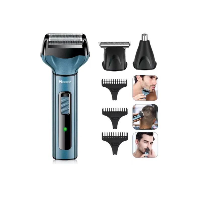 GENERICO - Afeitadora Recortadora Pelo Barba Nariz Multipropósito 3en1