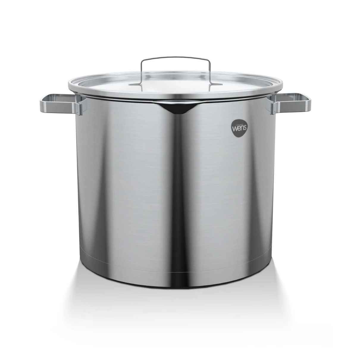 WENS - Cacerola Alta Acero Inoxidable 24Cm Cocina Con Tapa Wens