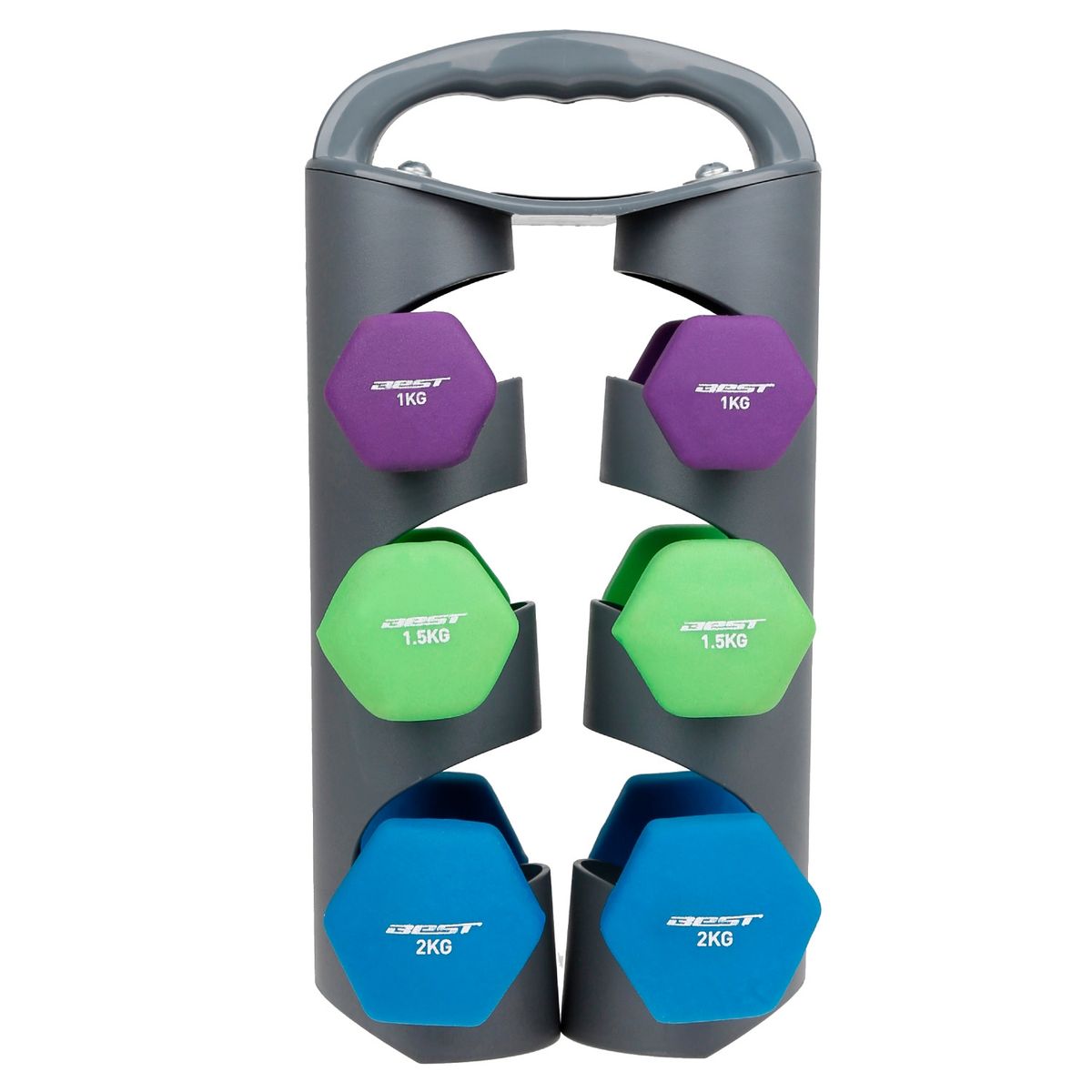 BEST - Set De Mancuernas 1 Kg Best