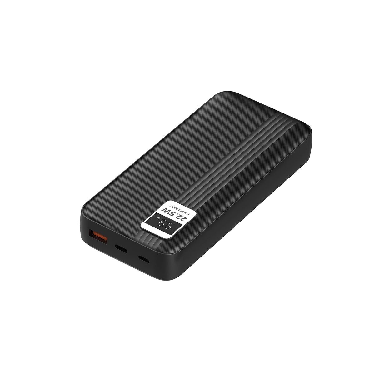 TECNOLAB - Power Bank 20000mAh 22.5W + 2 Cables Incluidos Negro - PS