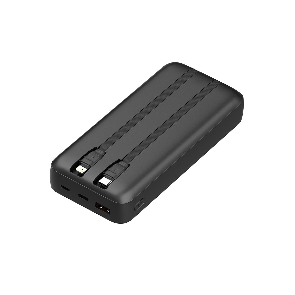 TECNOLAB - Power Bank 20000mAh 22.5W + 2 Cables Incluidos Negro - PS
