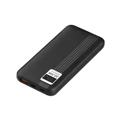 TECNOLAB - Power Bank 10000mAh 22.5W + 2 Cables Incluidos Negro - PS