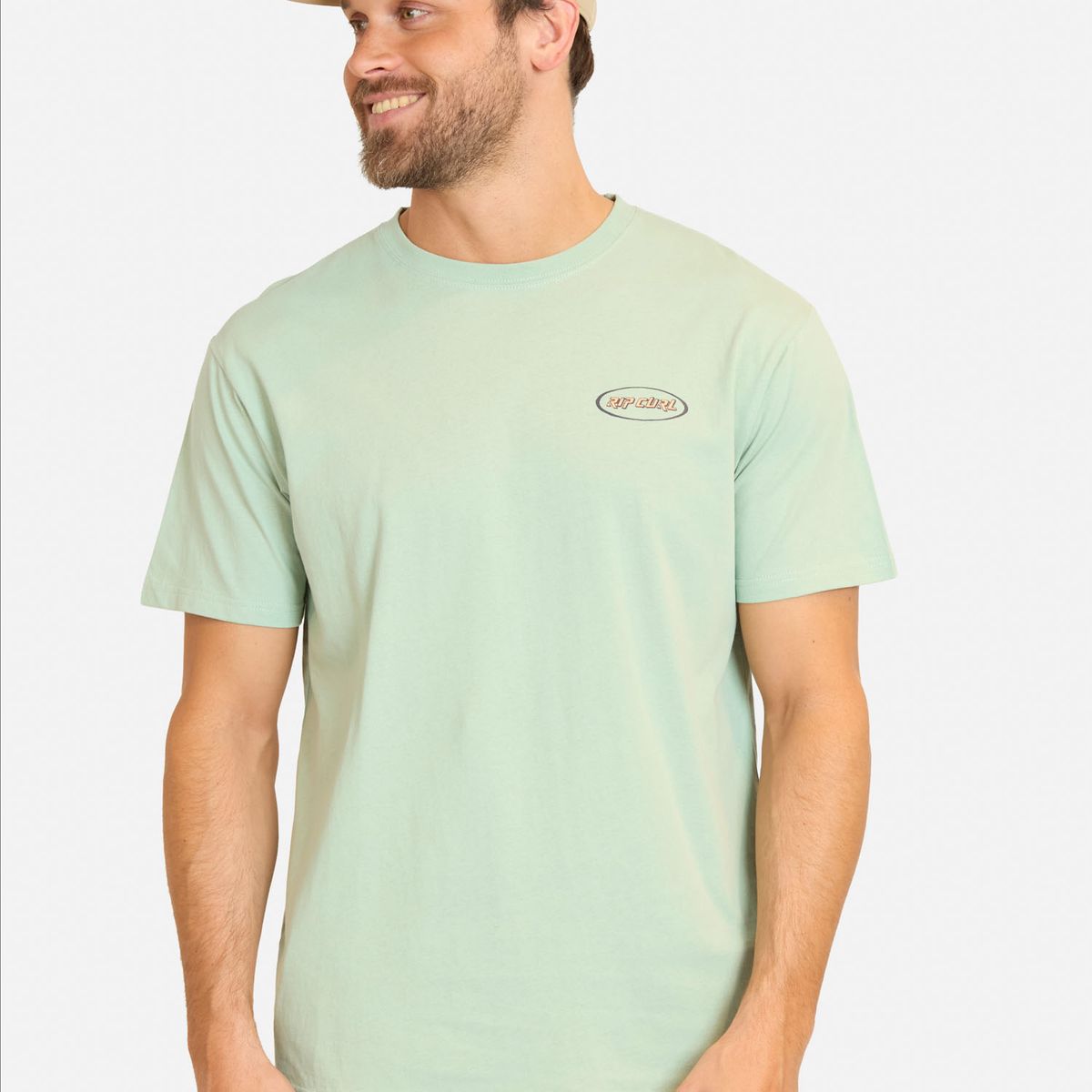 RIP CURL - Polera MC Splash Verde Hombre Rip Curl - Verde