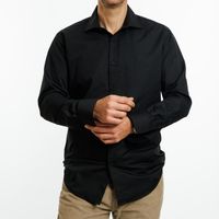 Camisa Negra Etiqueta Roja I25-12 - Negro