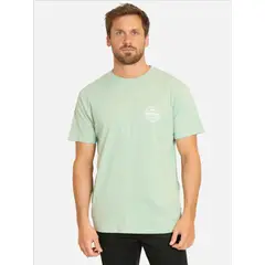 RIP CURL - Polera MC Crest Verde Hombre - Verde