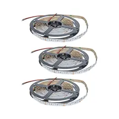 GENERICO - 3 Cintas Led 12v 5050 14,4w/m 5m Luz Azul Brillante