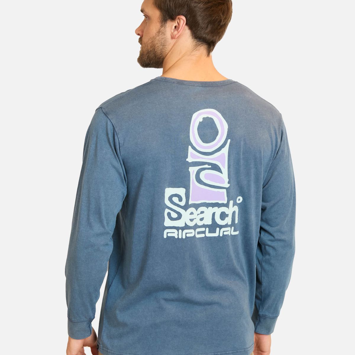 RIP CURL - Polera ML Cove Azul Hombre Rip Curl - Azul