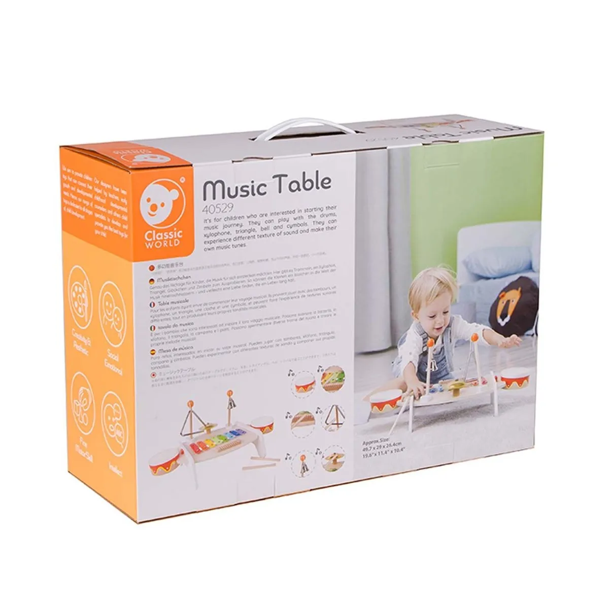 CLASSIC WORLD - Mesa De Juguete Musical Classic World Niño As