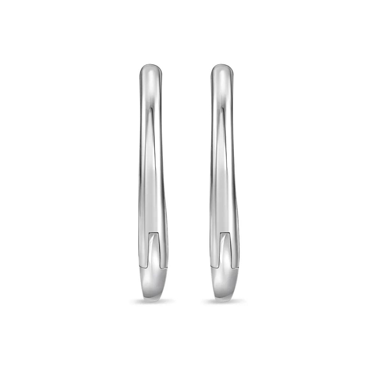 TIANA JOYAS - Aros Argolla de Plata 925 10mm, 15mm o 20mm
