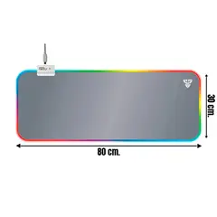 FANTECH - Mousepad Gamer Firefly Mpr800s Rgb Blanco