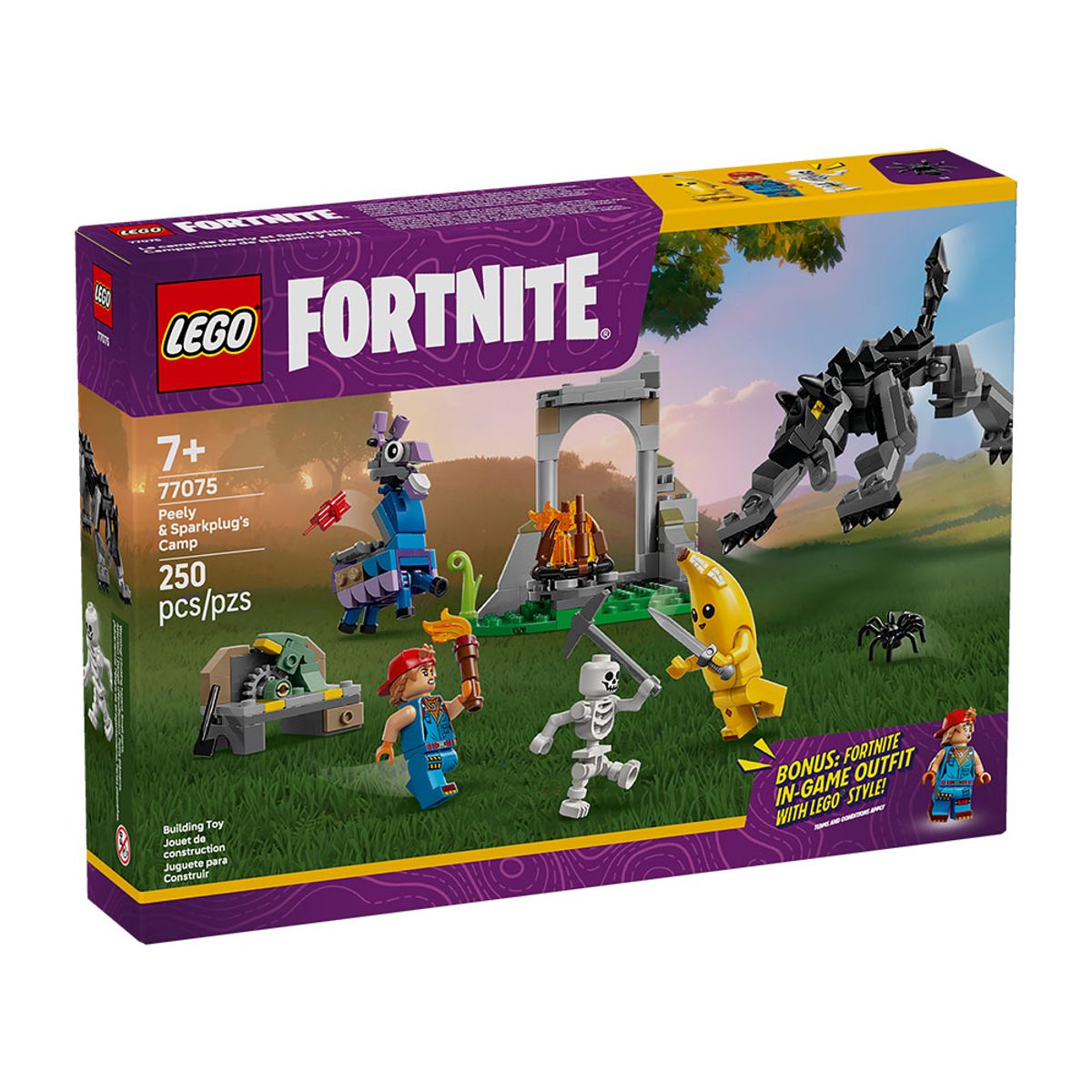 LEGO - LEGO Campamento de Banano y Bujía (77075)
