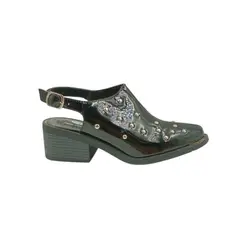 HERIEL - Zapato Negro Charol Taco