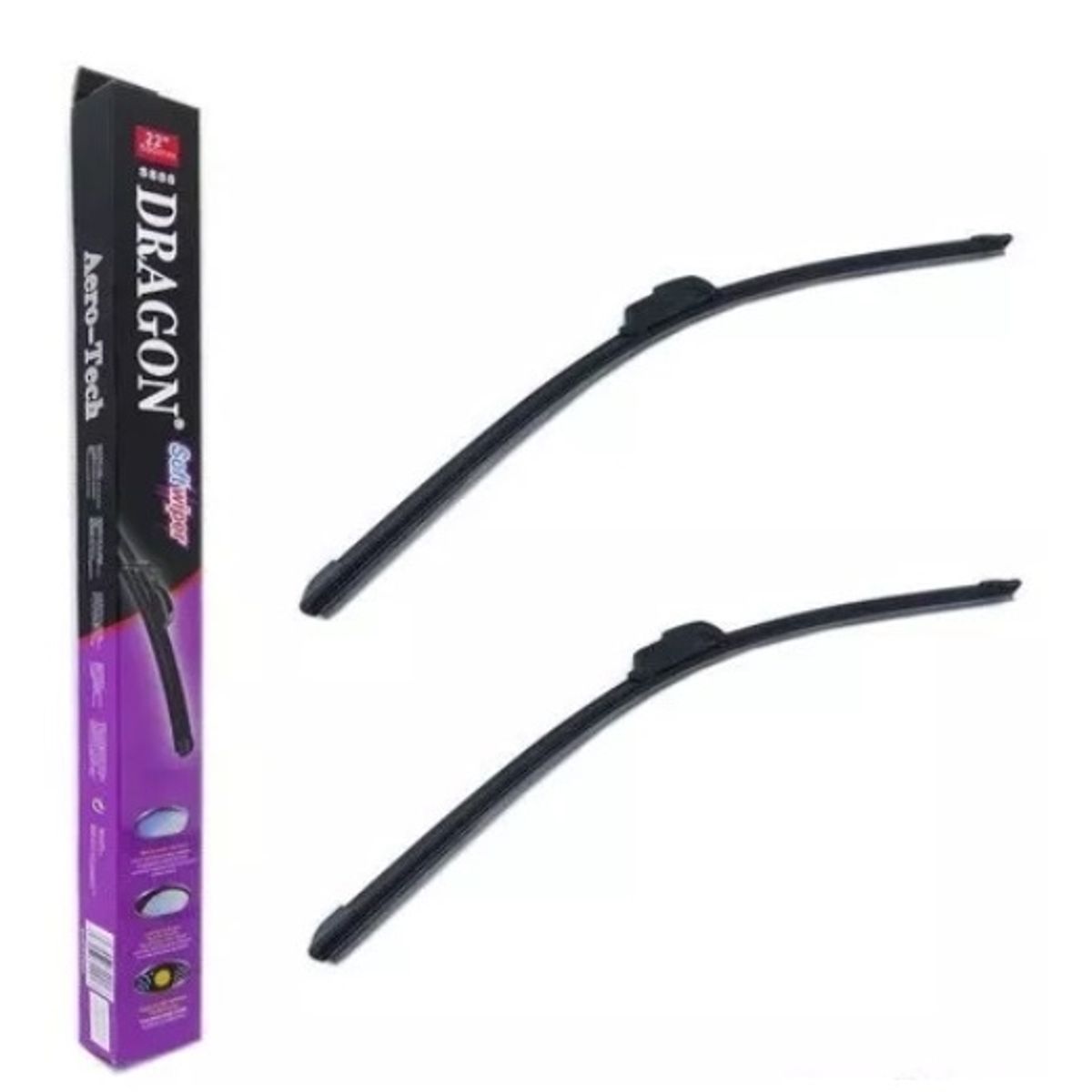 DRAGON - Set 2 Plumillas De 18 Pulgadas/ Marca Dragon /calidad