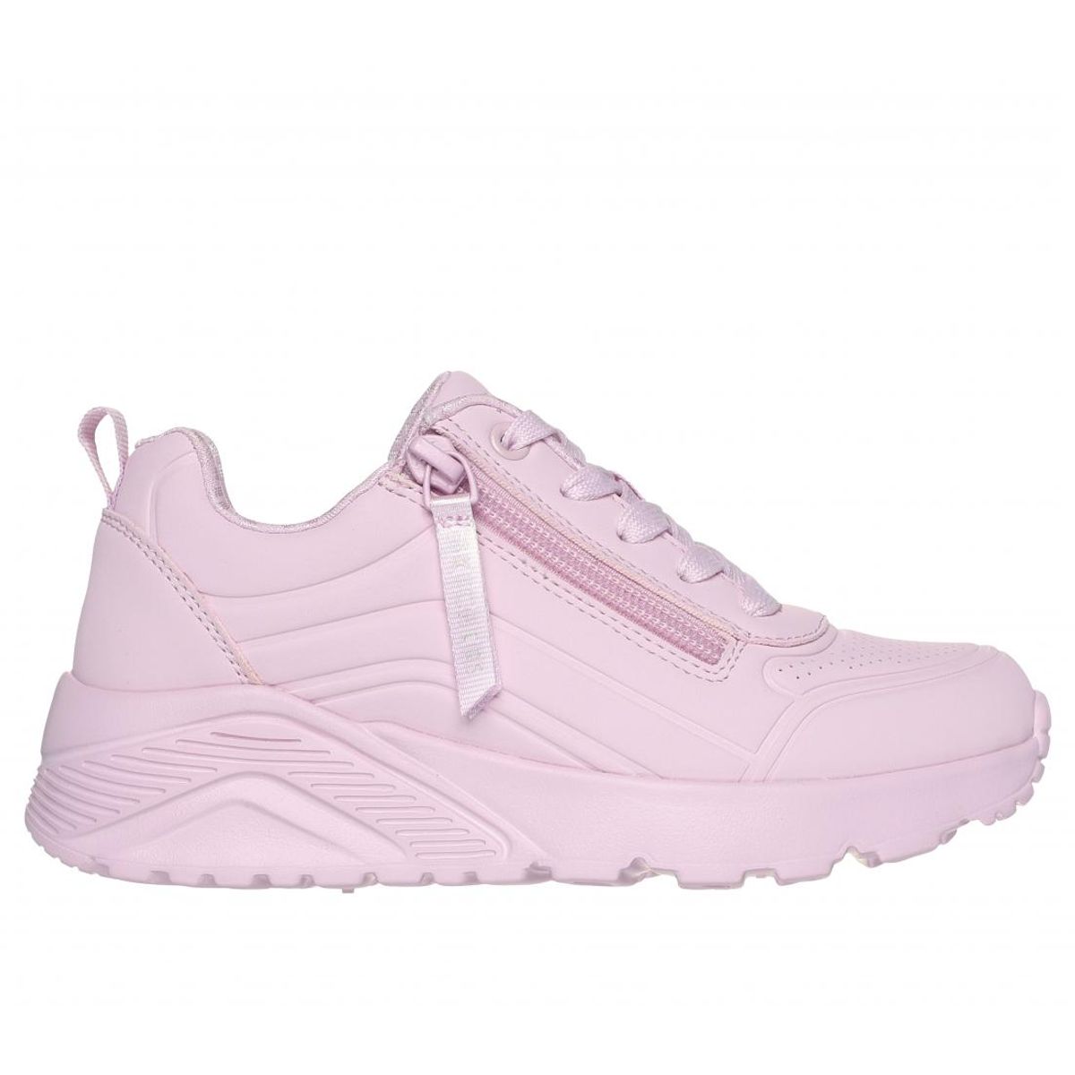 SKECHERS - Zapatillas Niña Uno Lite Easy Zip Rosado Skechers