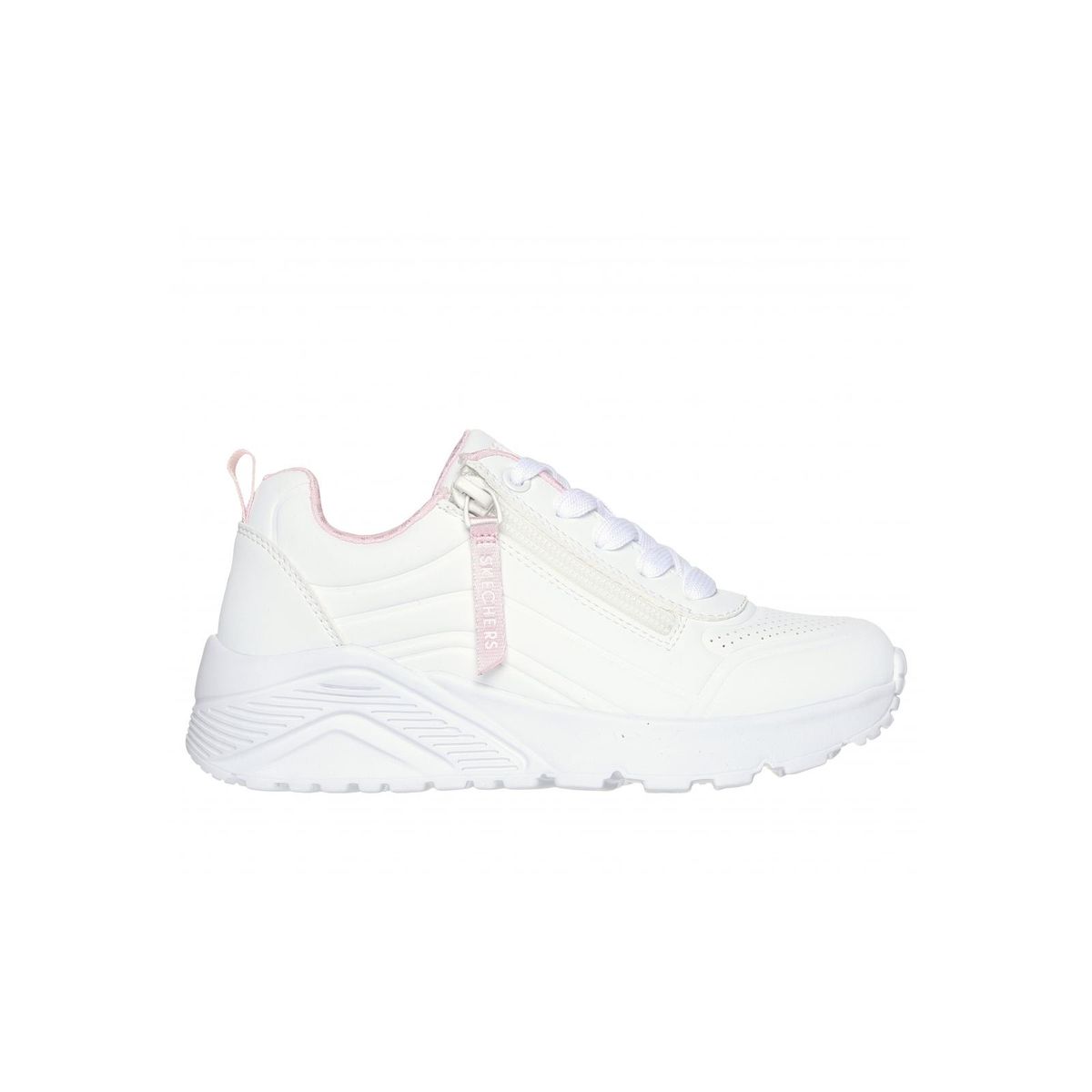 SKECHERS - Zapatillas Niña Uno Lite Easy Zip Blanco Skechers