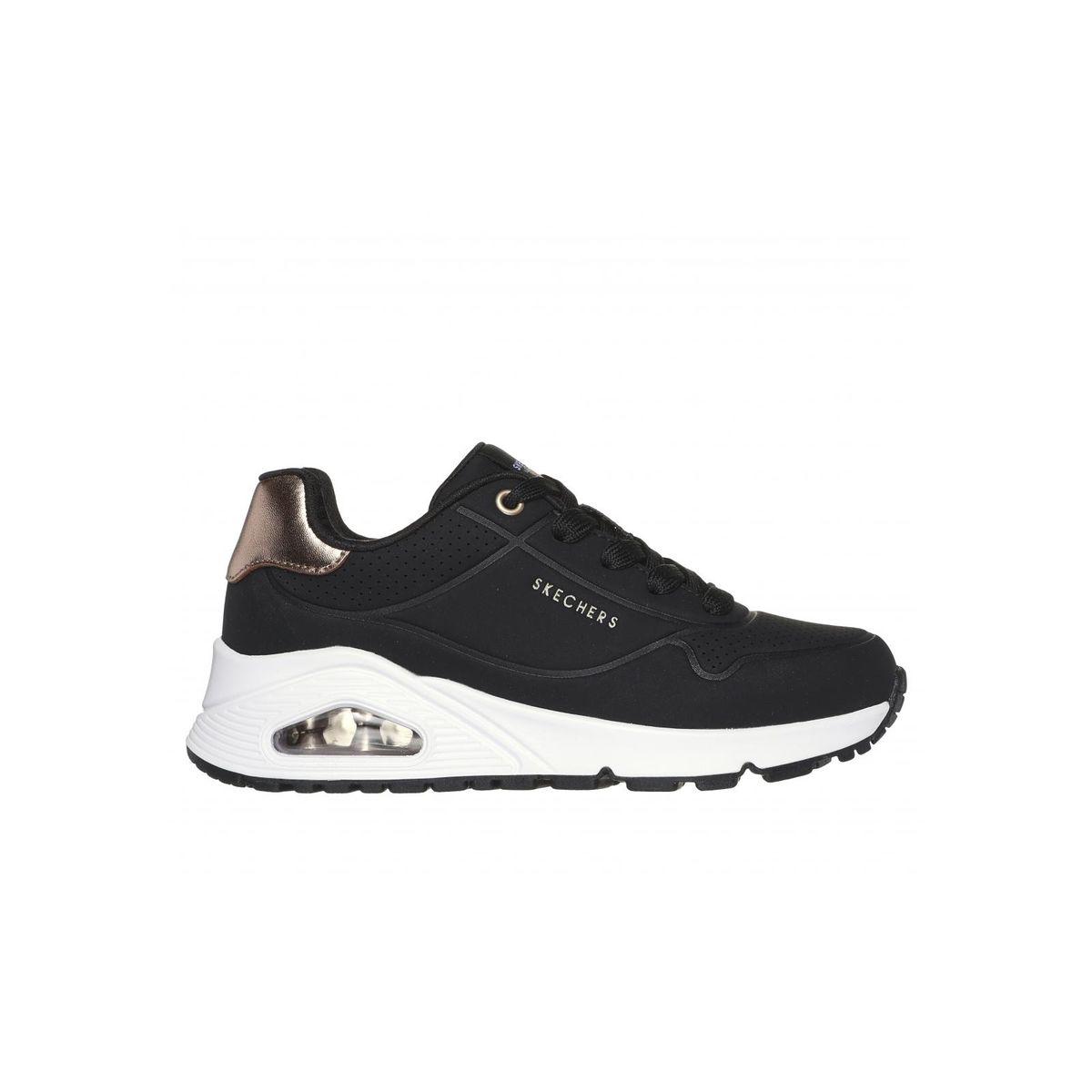 SKECHERS - Zapatillas Niña Uno Gen1 Shimmer Away Negro Skechers