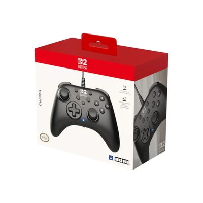 Imagen 2 del producto Control Alambrico Horipad Turbo para Nintendo Switch 2 Negro