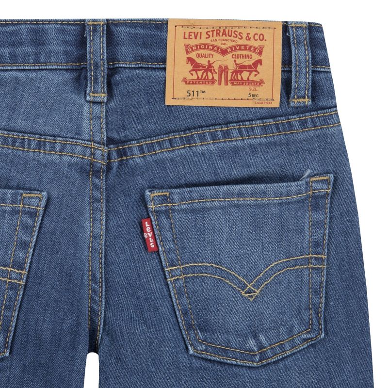 LEVIS - Jeans Niño 511 Slim Azul Levis