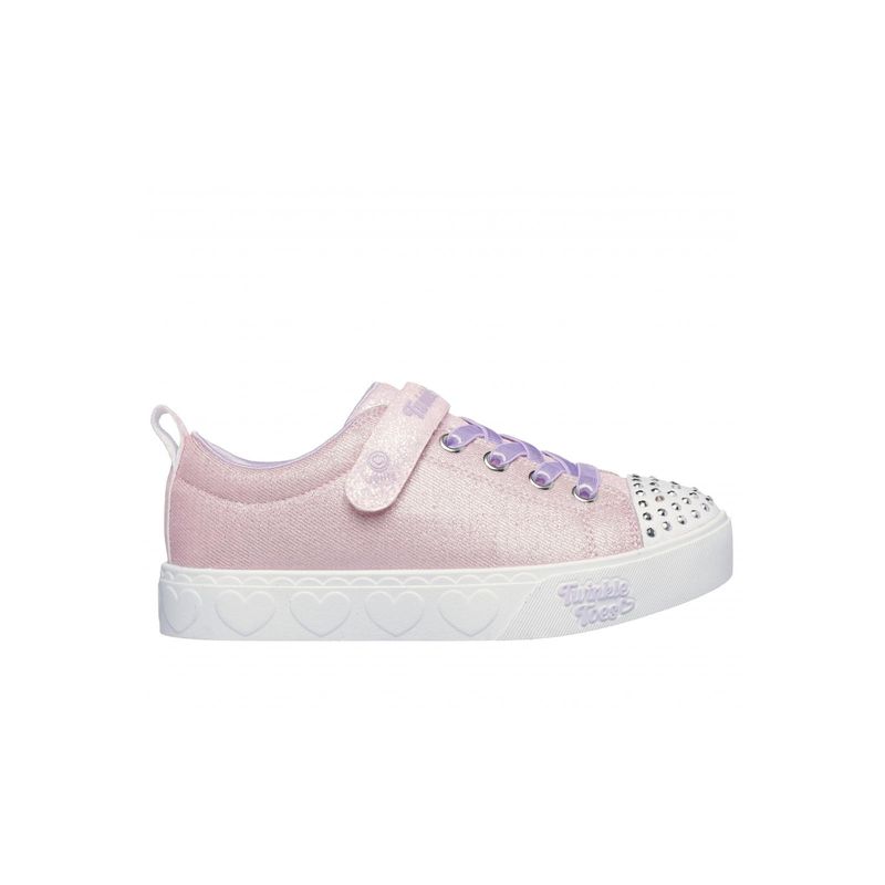 SKECHERS - Zapatillas Niña Heart Steps LT Rosado Skechers