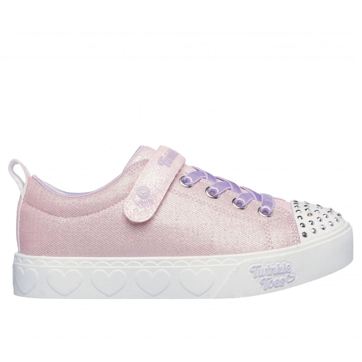 SKECHERS - Zapatillas Niña Heart Steps PL Rosado Skechers