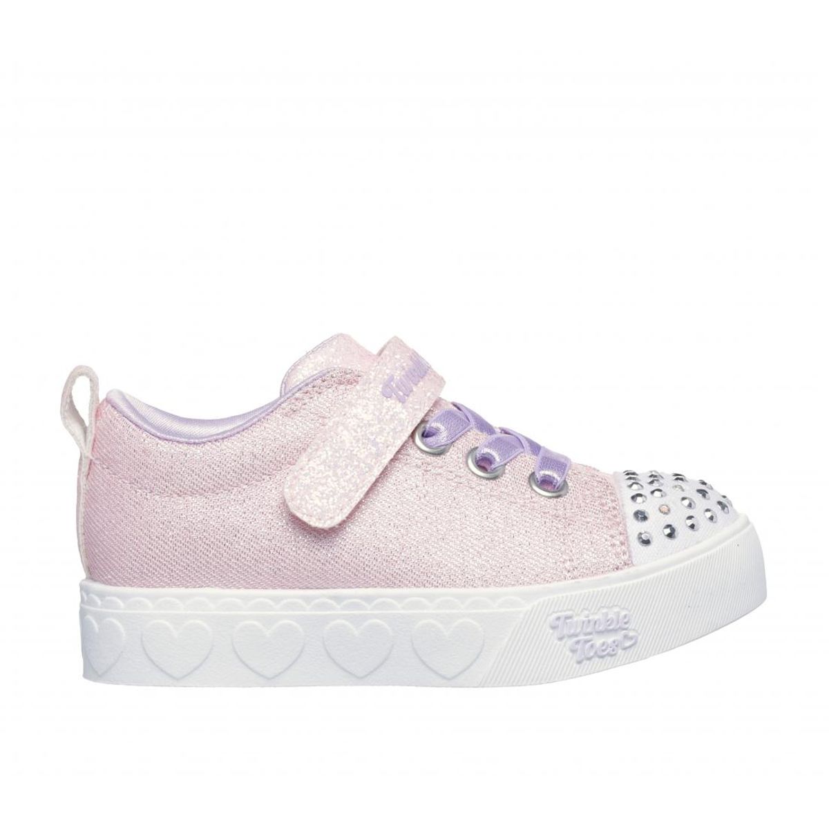 SKECHERS - Zapatillas Niña Heart Steps PL Rosado Skechers
