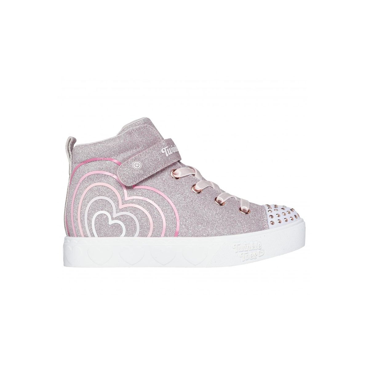 SKECHERS - Zapatillas Niña Heart Steps Rose Gold Skechers