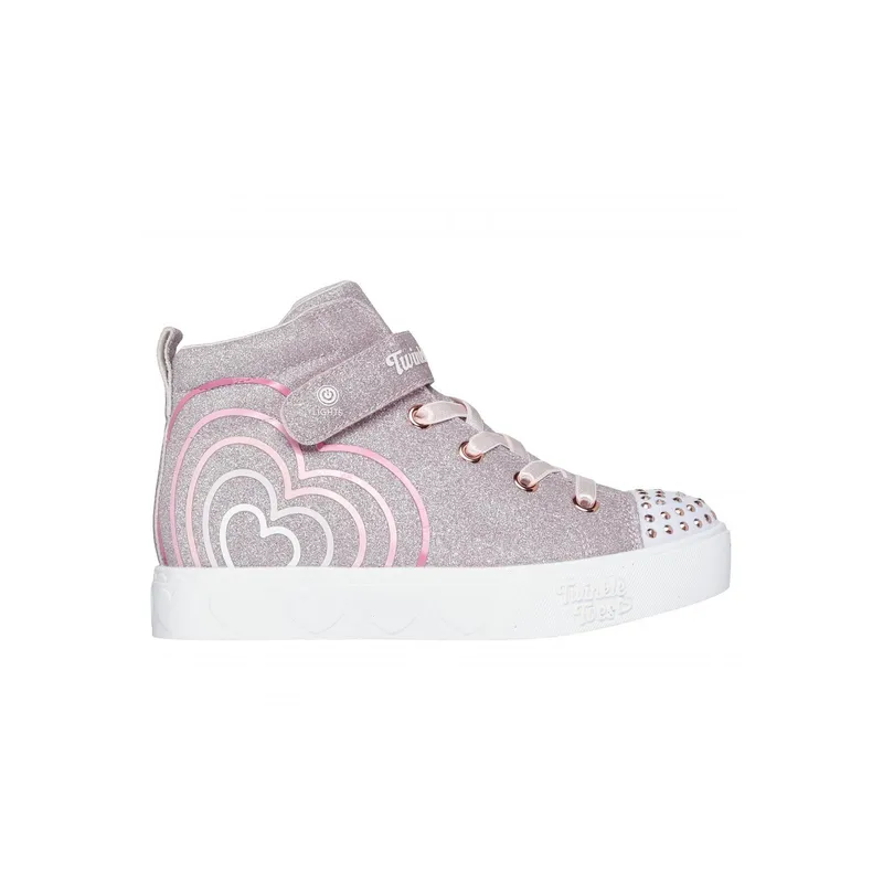 SKECHERS - Zapatillas Niña Heart Steps Rose Gold Skechers
