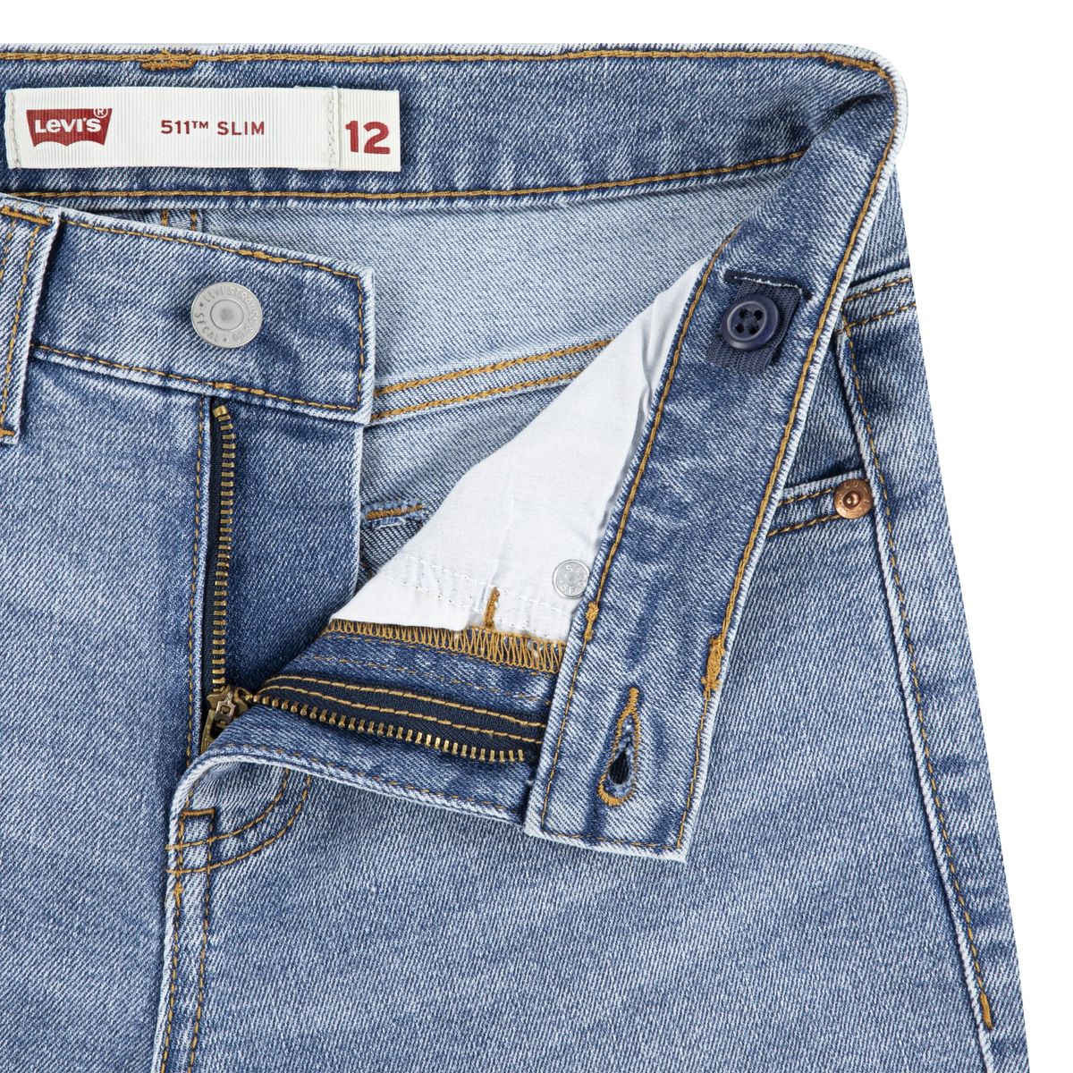 LEVIS - Short Niño 511 Slim Azul Levis