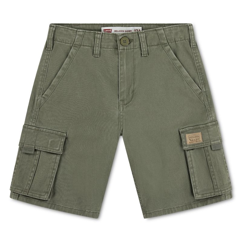 LEVIS - Short Niño Cargo Verde Levis