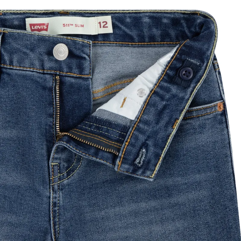 LEVIS - Short Niño 511 Slim Azul Levis