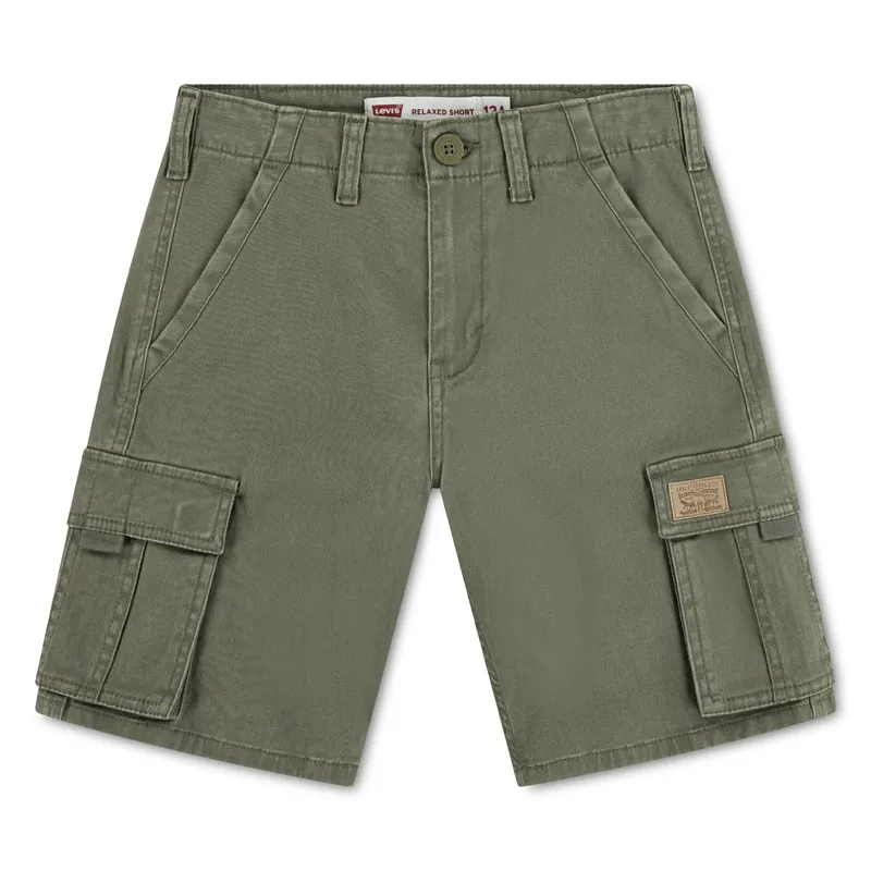 LEVIS - Short Niño Cargo Verde Levis