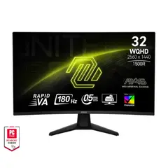 MSI - Monitor Gamer MAG 32CQ6F 32″ Curvo WQHD 180hz VA 05ms