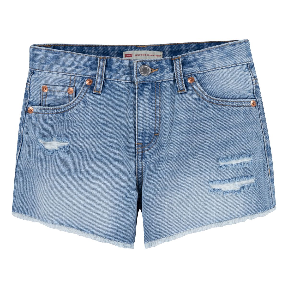 LEVIS - Short Niña Girlfriend Azul Levis