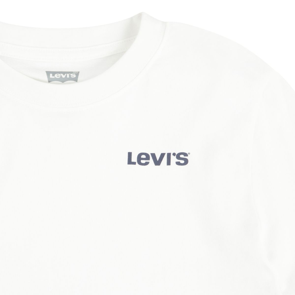 LEVIS - Polera Niño Manga Corta Blanco Levis